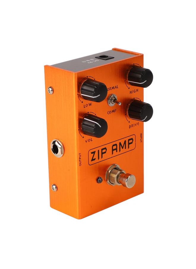 Thoraya Electric Guitar Effects Drive Pedal Effector Simulating Guitar Distortion and Overdrive Effects AN 39 Orange  - Image 3