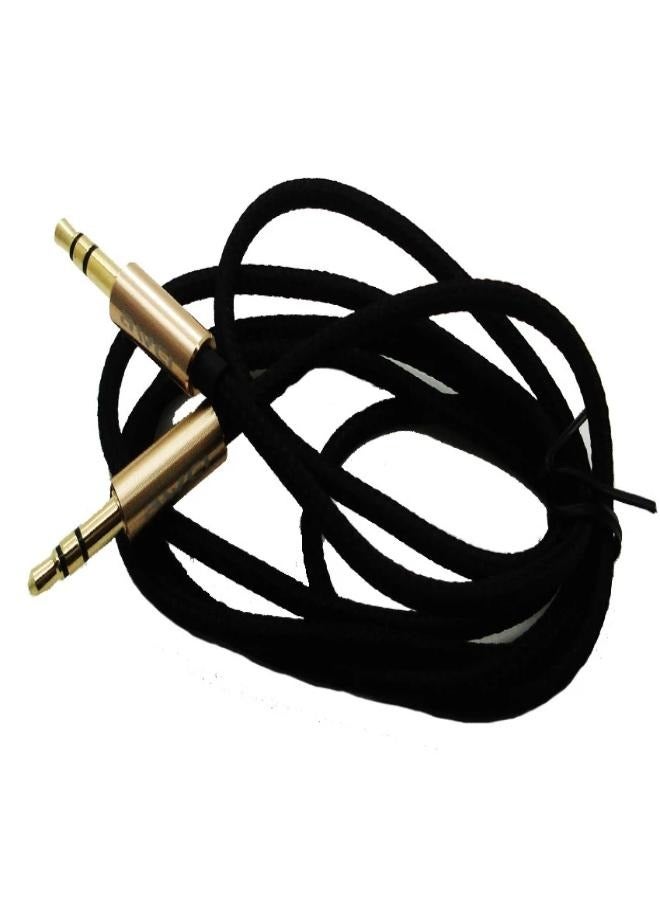 Awei AUX-001 1m Audio Aux Cable (Gold) - Image 2