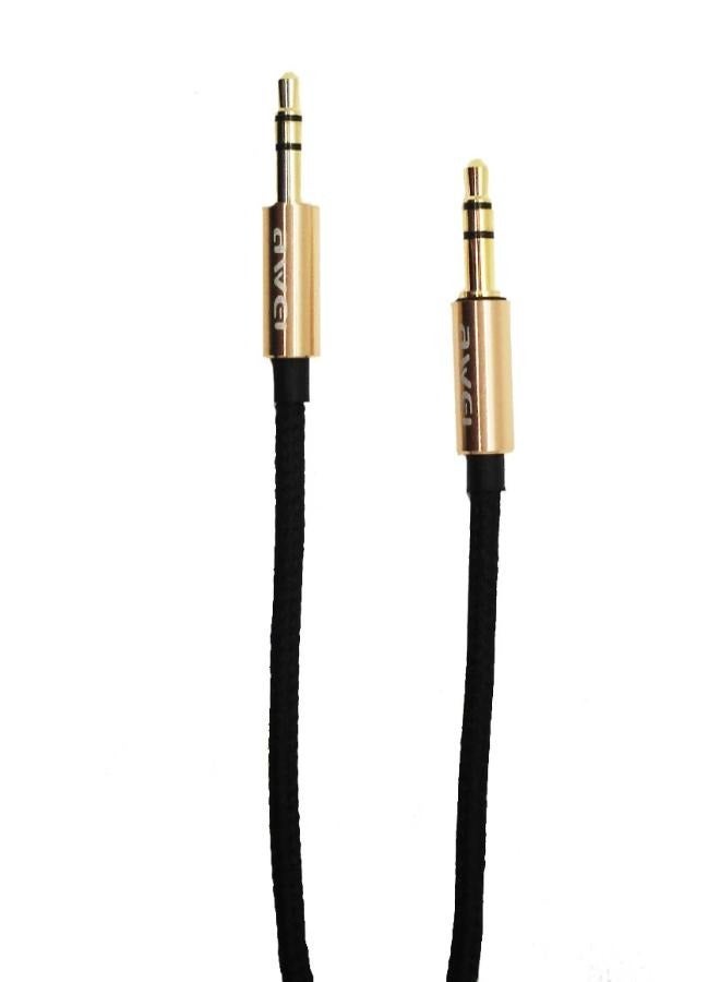 Awei AUX-001 1m Audio Aux Cable (Gold) - Image 4