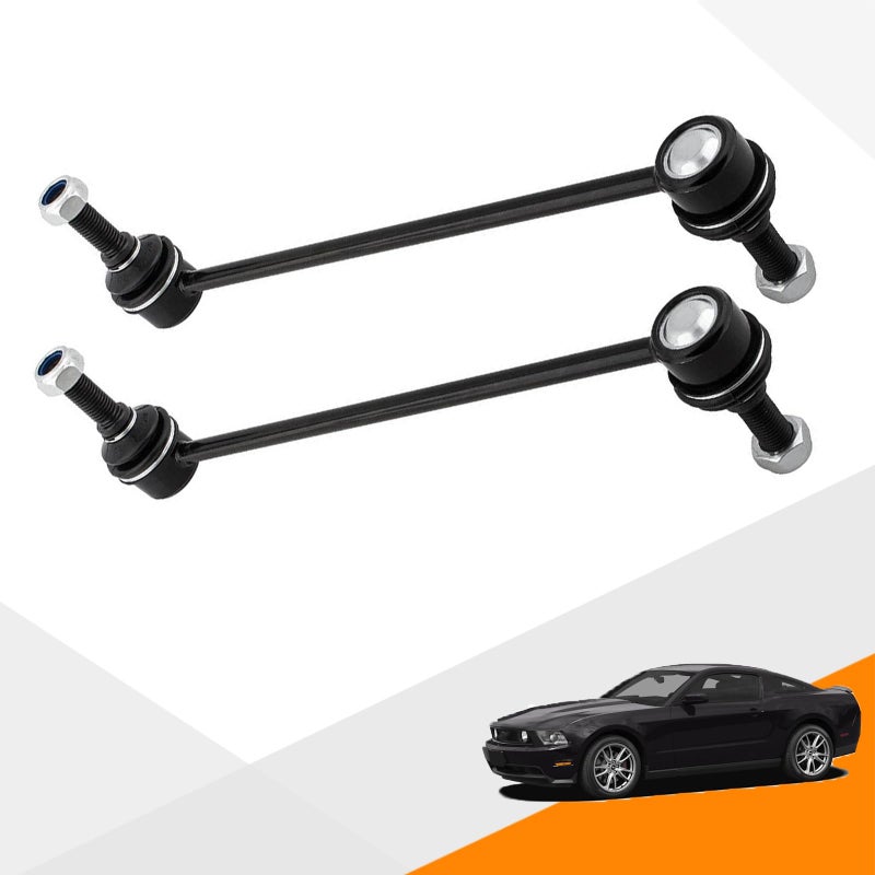 XOPIYAO K80899 2pcs Front Sway Bar Link Compatible with 20052014 MustangPair Left and Right Side Suspension Kit Stabilizer Links Sway Bar 4R3Z5K483AA 6R3Z5K483A