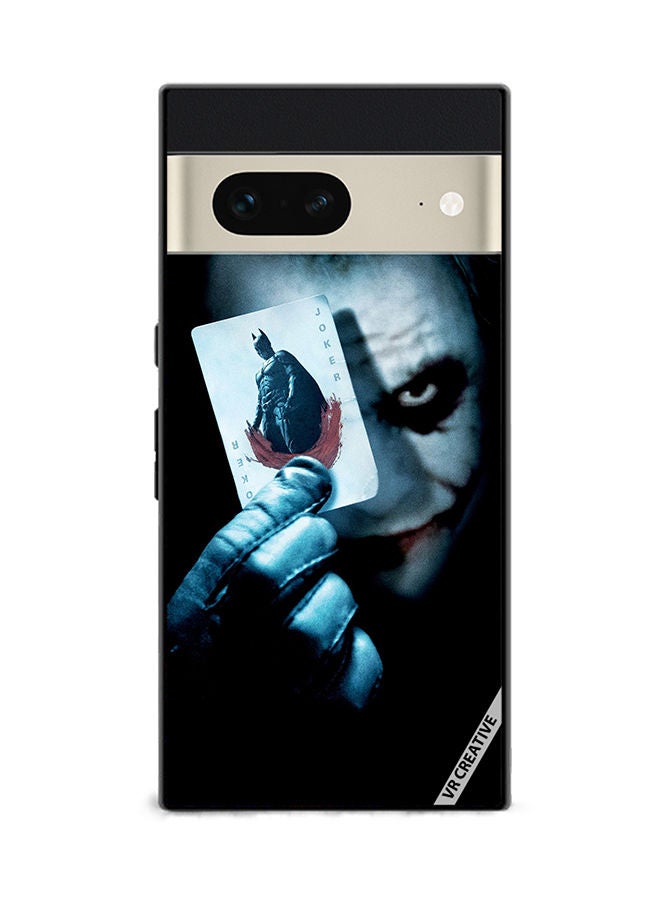 VR CREATIVE Protective Case Cover For Google Pixel 7 Joker Design Multicolour - Image 1
