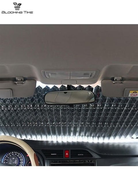 Foldable Sunshade Glass For Cars, Folding Storage Does Not Take Up Space, And It Can Be Opened As Soon As It Is Pulled