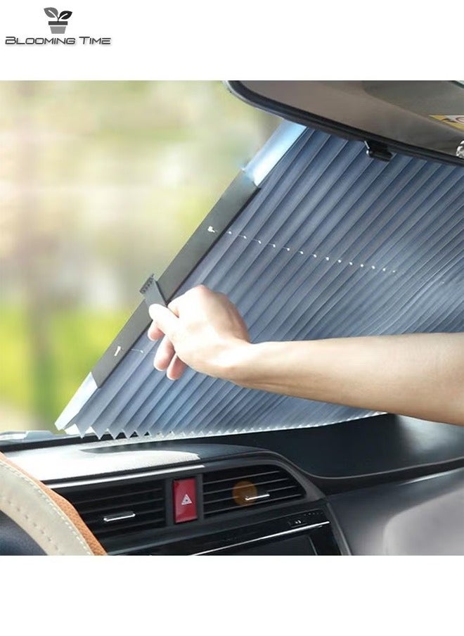 Foldable Sunshade Glass For Cars, Folding Storage Does Not Take Up Space, And It Can Be Opened As Soon As It Is Pulled