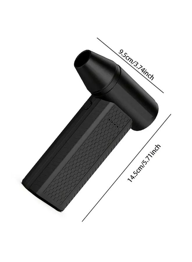 USB Rechargeable Portable Blower Powerful Wind Mini Fan For Travel Outdoor Cleaning - Image 3