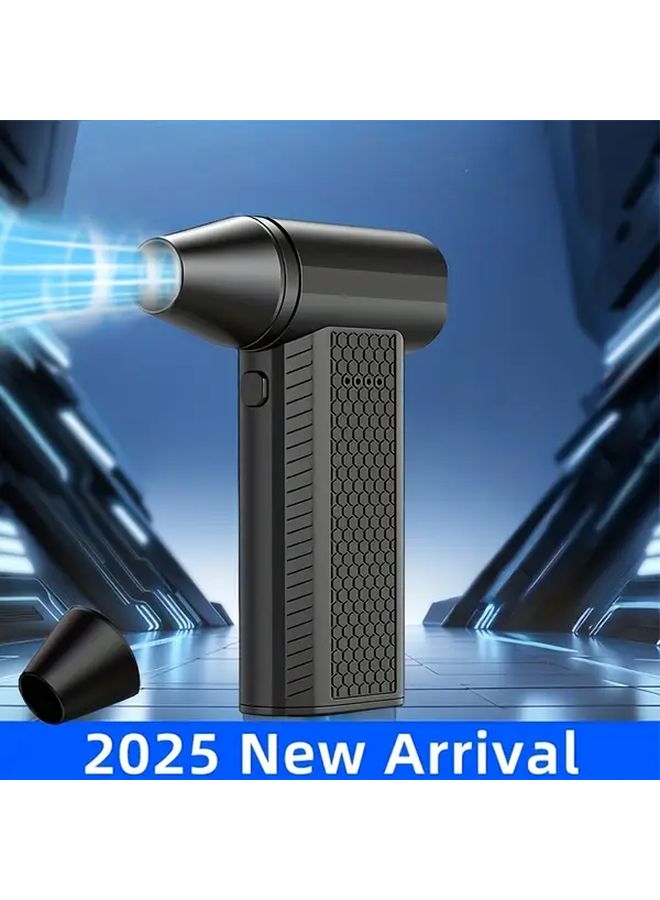 USB Rechargeable Portable Blower Powerful Wind Mini Fan For Travel Outdoor Cleaning - Image 2