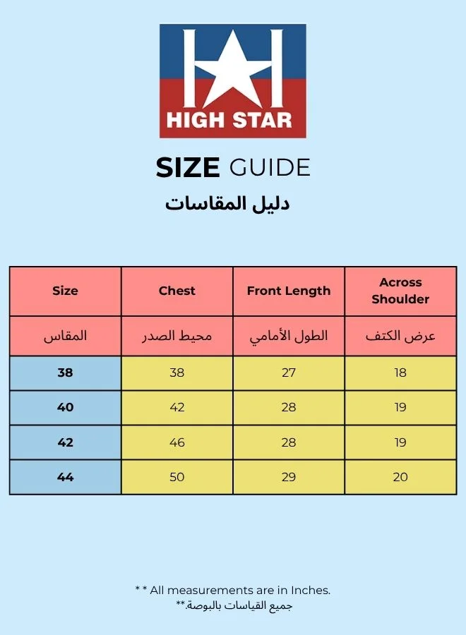 HIGH STAR Men Comfort Fit Spread Collar Tartan Checked Cotton Casual Shirt
