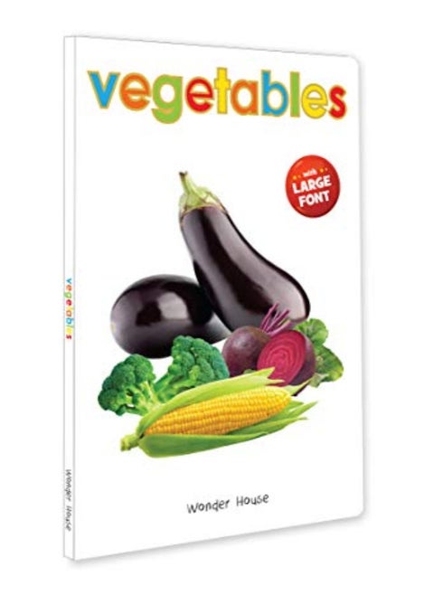 Vegetables  Early Learning Board Book With Large Font Big Board Books Series