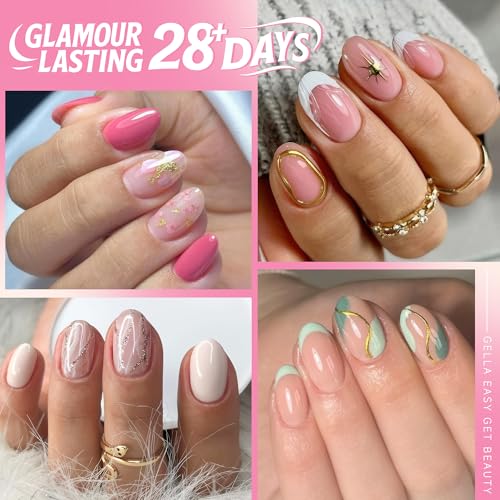 UNA GELLA Oval Round Nail Tips Half Matte 504pcs Short Oval Round Gel Nail Tips Easily Nail Extension for False Fake Acrylic Press On Nails 12 Sizes Short Gelly Tips - Image 3