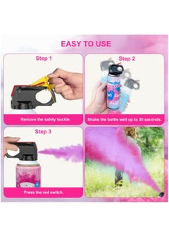 Generic 2 Pcs Of Gender Reveal Biodegradable Pink Powder Spray For Baby Shower  - Image 3