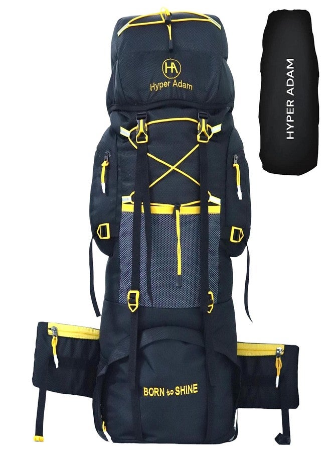 Hyper Adam 75 LTR Rucksack Bags For Men Travel Backpack For Hiking Trekking Camping Multi Design Comfy Back Support - Image 1