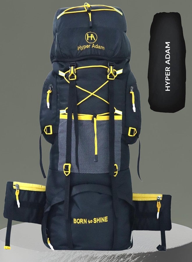 Hyper Adam 75 LTR Rucksack Bags For Men Travel Backpack For Hiking Trekking Camping Multi Design Comfy Back Support - Image 2
