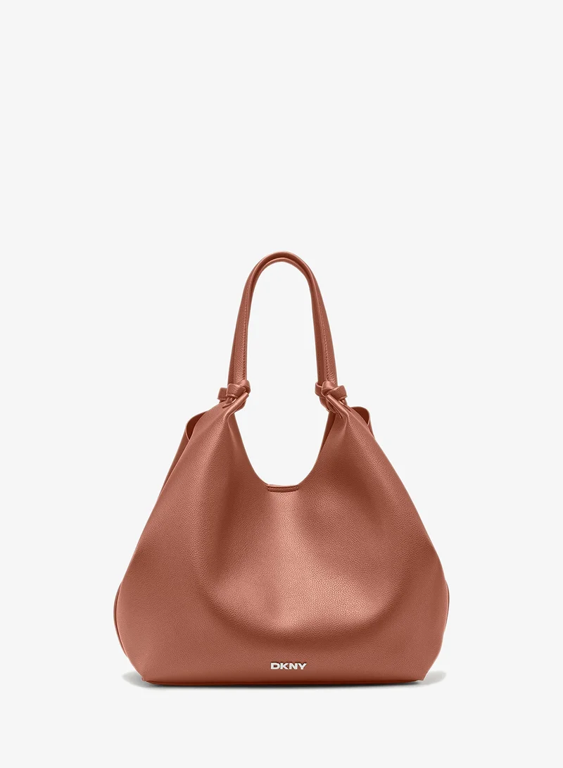 DKNY Brown Paula Large Tote for Women | Best Price UAE