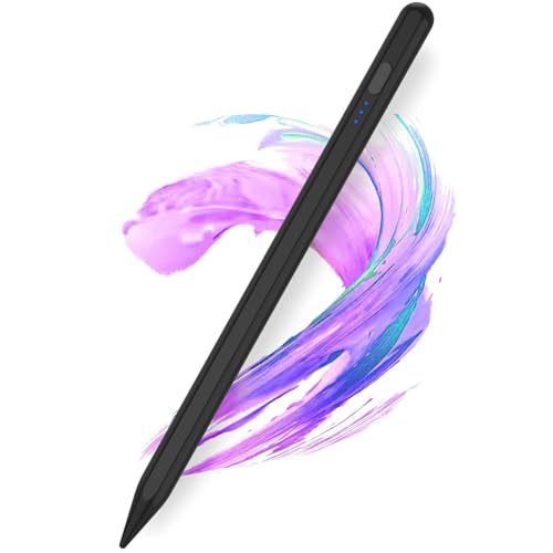 TaIYanG Stylus Pen for iPad 2018-2026 with Palm Rejection, Faster Charge, Tilt Sensitivity iPad Pencil Compatible with A16 11/10/9/8/7/6, Pro M5/M4/12.9"/11", Air M4/M3/M2/5th/4th/3rd, Mini 6/5th (Black) - Image 1