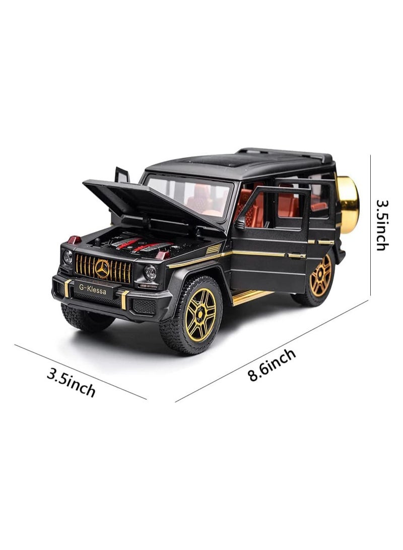 سيارة صب G-Klessa G63، نموذج سيارة سحب للخلف مصنوع من سبيكة مصبوبة مع ضوء وصوت - Image 2