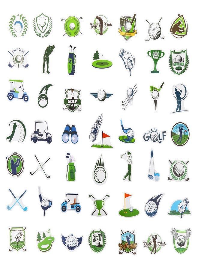 Cleverplay 100 Pack Golf Stickers, Golf Party Favors, Birthday Decorations - Image 2