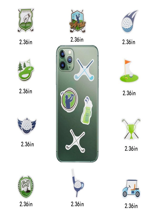 Cleverplay 100 Pack Golf Stickers, Golf Party Favors, Birthday Decorations - Image 5