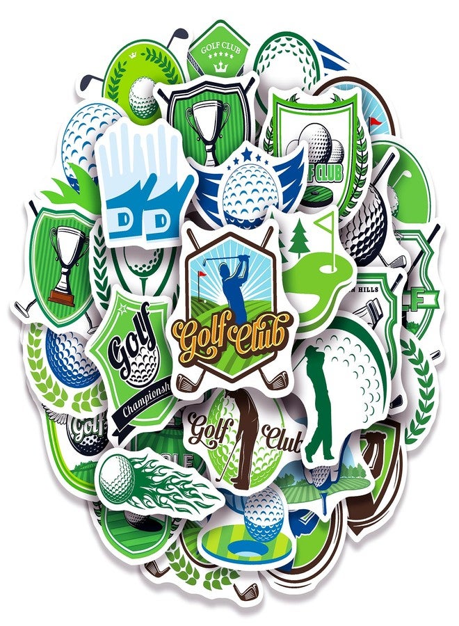 Cleverplay 100 Pack Golf Stickers, Golf Party Favors, Birthday Decorations - Image 1