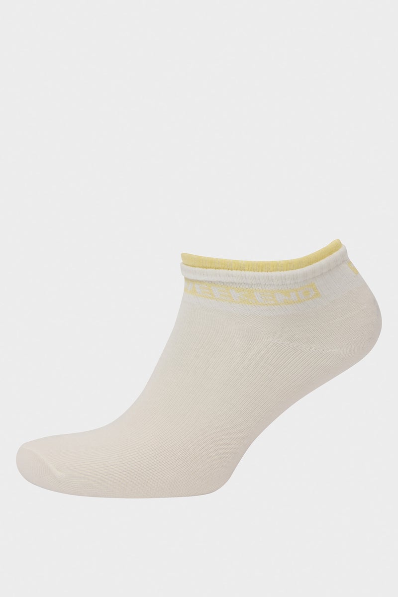DeFacto Woman Slogan 5 Piece Short Socks - Image 2