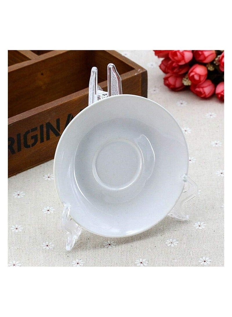 Niche dish  holder set of holders specially designed to display dishes in a stylish and organized manner inside a niche or dining room cabinet. Made of durable, high-quality materials, they maintain balance and prevent slipping or falling.r Size (10*12) - Image 3