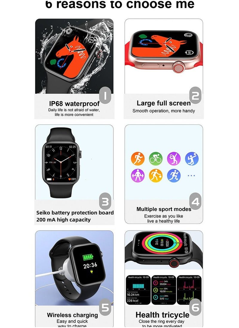 AROAQ - T900 Pro Max Smart Watch Bluetooth 44.5mm Blood Pressure Call Monitor Smartwatch - Image 1