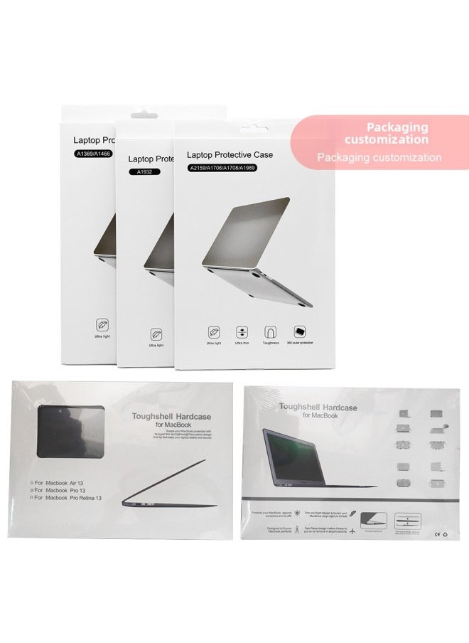 Generic - Protective Case For Apple Laptop Macbook Pro Protective Case 13/14/15 Inch Painted Case-Color:RS-545-Applicable Model:M3 2024 Air13(A2681/A3113) - Image 1