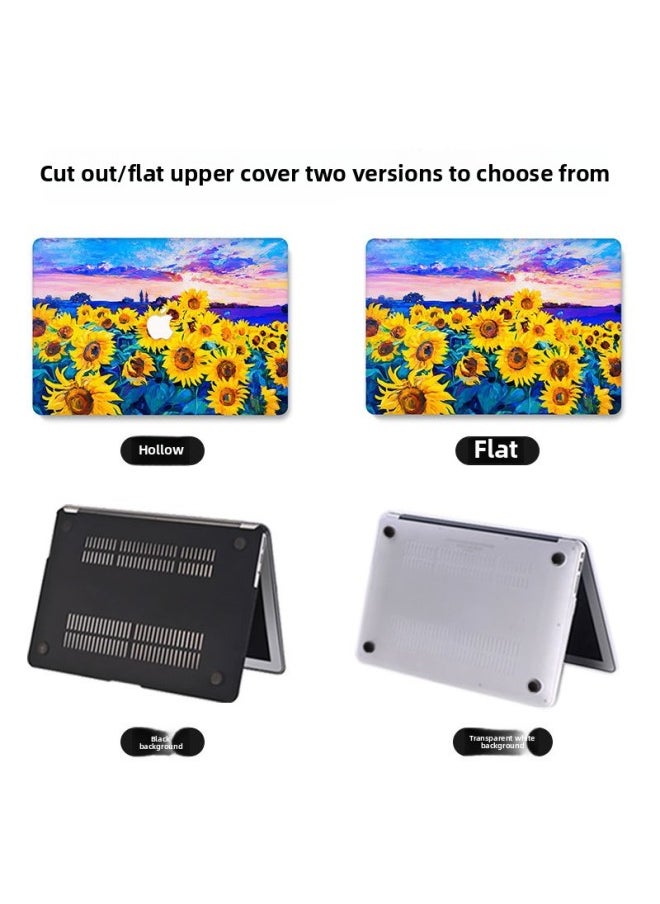 Generic - Protective Case For Apple Laptop Macbook Pro Protective Case 13/14/15 Inch Painted Case-Color:RS-545-Applicable Model:M3 2024 Air13(A2681/A3113) - Image 1