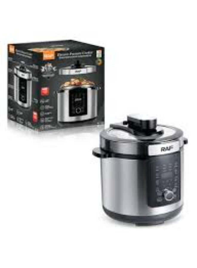 آر إيه أف حلة ضغط كهربائية متعددة الوظائف/شاشة رقمية/6 لتر/1000 واط - Image 4