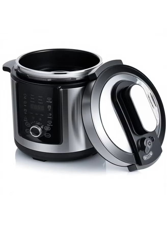 آر إيه أف حلة ضغط كهربائية متعددة الوظائف/شاشة رقمية/6 لتر/1000 واط - Image 3