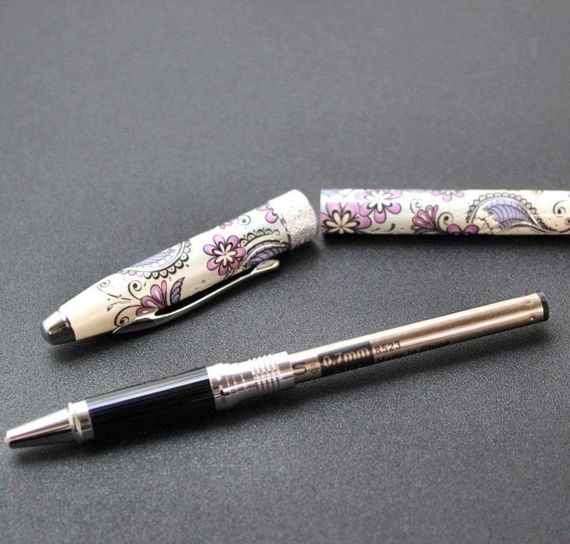 Cross Refill for Selectip Gel Roller Ball Pen, Black, 1 per Card (8523) (TwÐ¾ PÐ°ck, Black) - Image 2