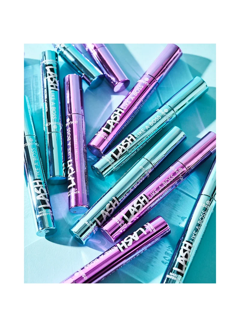 ايسنس ماسكارا essence LASH LIKE A BOSS فوليوم وطول فوري أسود فاحم