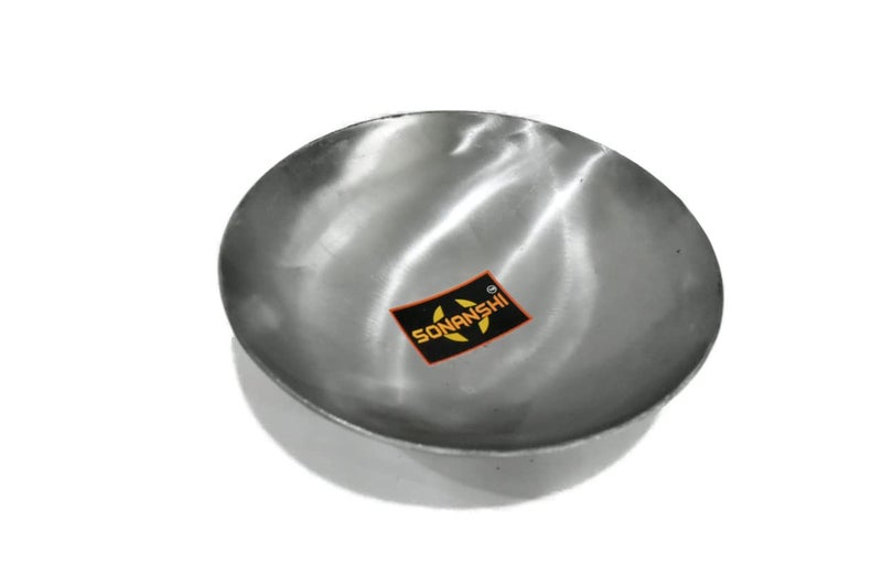Sonanshi Sonanshi Heavy Pure Iron/Loha Deep Kadhai 10 Inches Without Handle  - Image 1