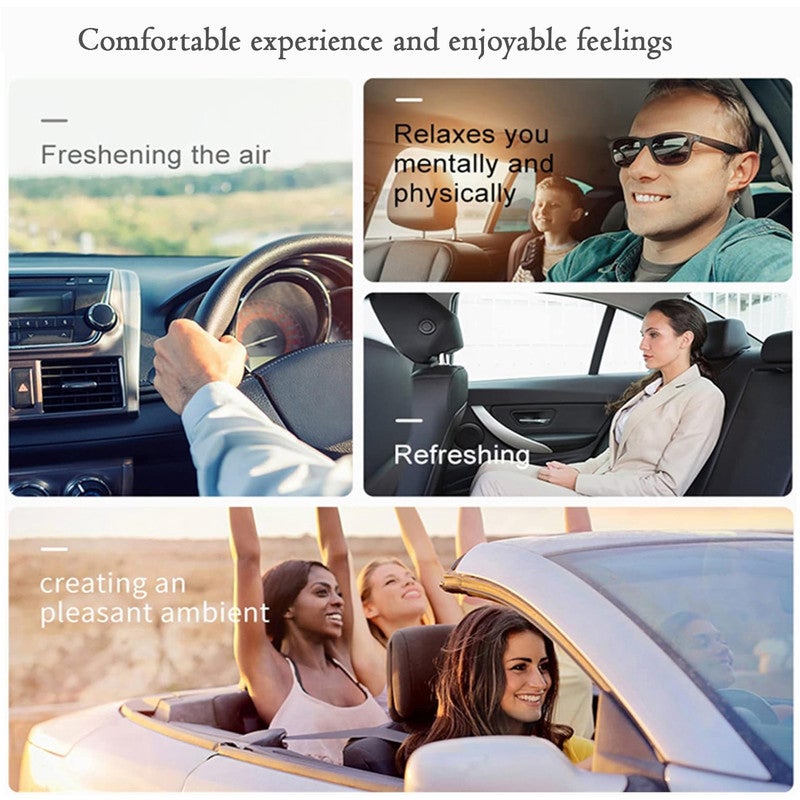 معطر جو معلق للسيارة برائحة التفاح، زجاجة معطرة، عطر سائل يدوم طويلاً، غير سام وخالٍ من الكحول، غطاء خشبي مانع للتسرب، مزيل للروائح في السيارة والمنزل والمكتب وغرفة النوم، معطر داخلي مناسب لجميع الفصول. - Image 5