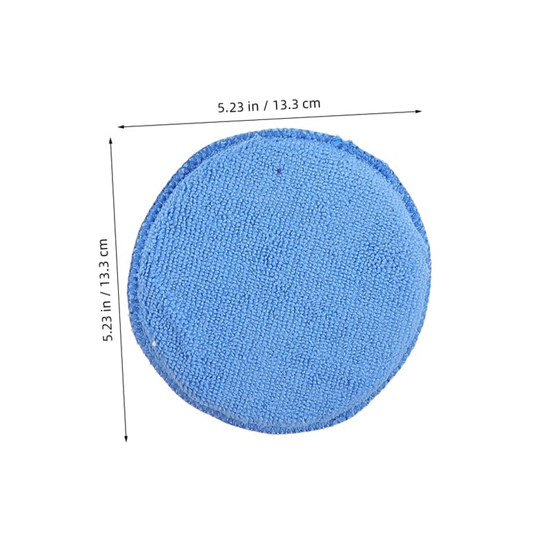6 Pack Car Wax Applicator Pads Reusable Sponge Polishing Tools for Auto Detailing - Image 3