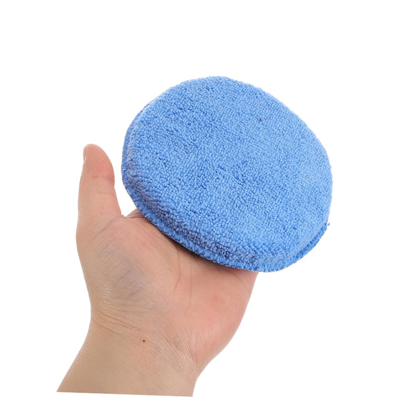 6 Pack Car Wax Applicator Pads Reusable Sponge Polishing Tools for Auto Detailing - Image 5