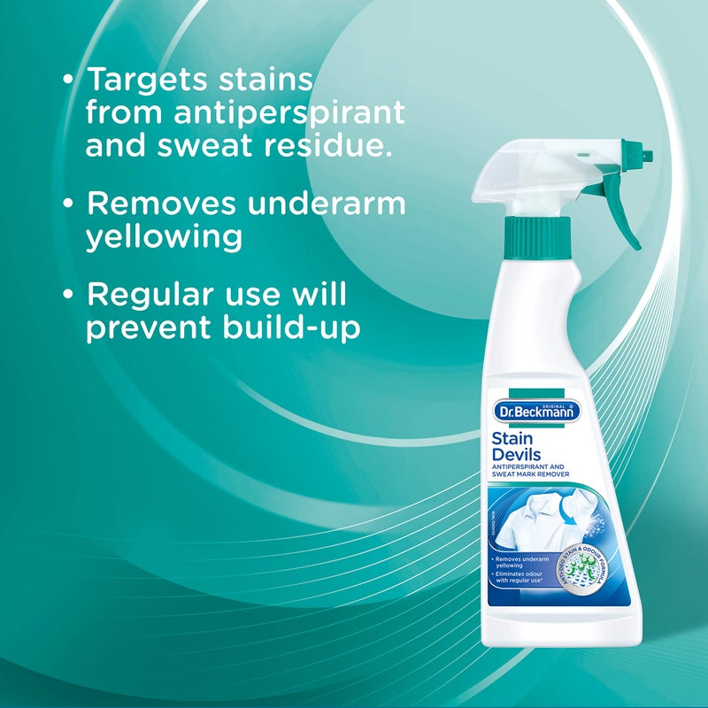 Dr. Beckmann Dr Beckmann Stain Devils Deo And Sweat Stain Remover Spray - 250 milliliters - Image 3