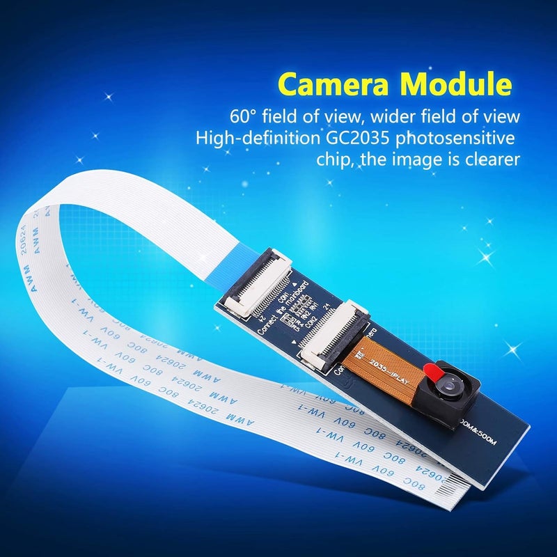 1080P HD Mini Camera Module, Wireless - Free CSI Camera for Orange Pi, GC2035 CMOS Sensor with 60 Degree FOV, Manual Focus, 1600x1200 Resolution at 30 FPS - Image 5
