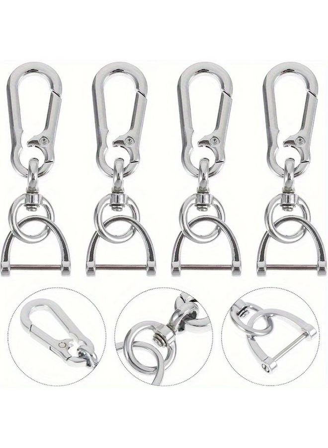 Variant Color Key Chain Holder Waist Hanging Key Ring Car Keychains - Image 5