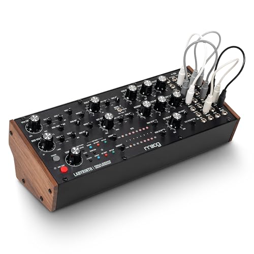 MOOG Labyrinth SemiModular Parallel Generative Analog Synthesizer with Dual Sequencer Dual Oscillators VC Wavefolder VC Filter Patch Bay - Image 1
