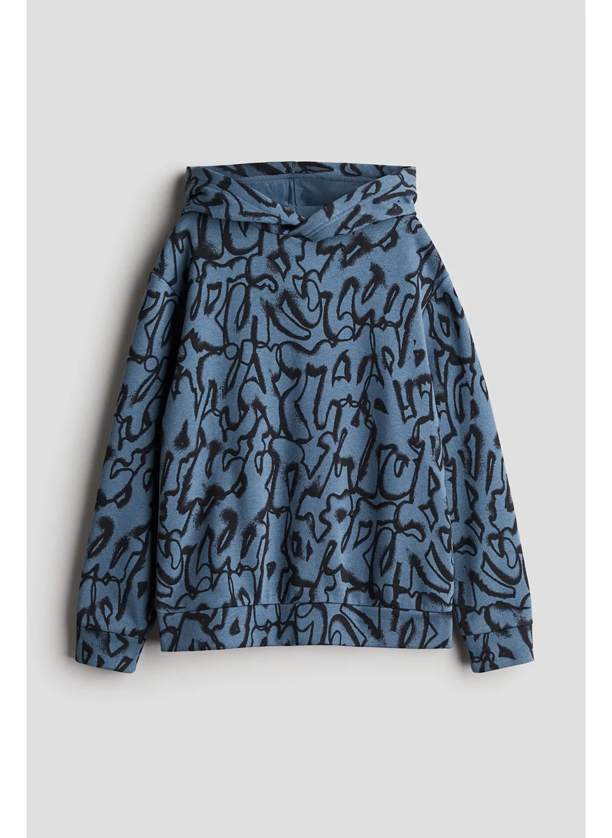 H&M Printed Hoodie