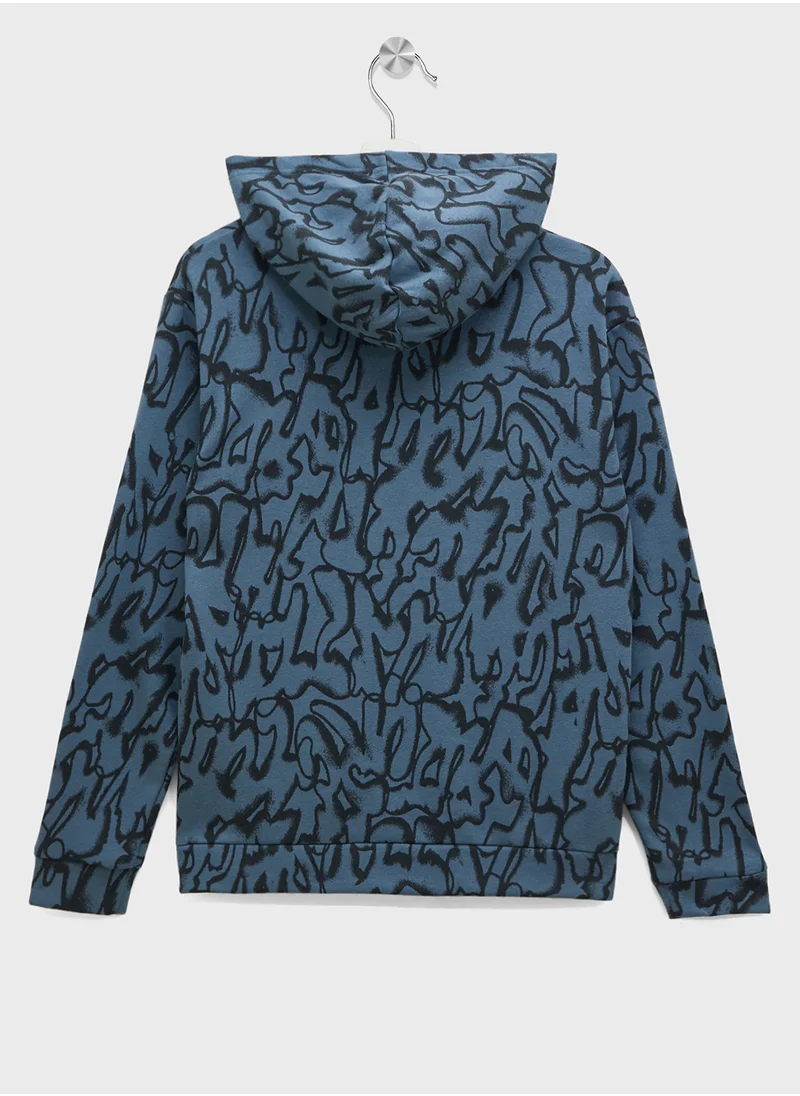 H&M Printed Hoodie