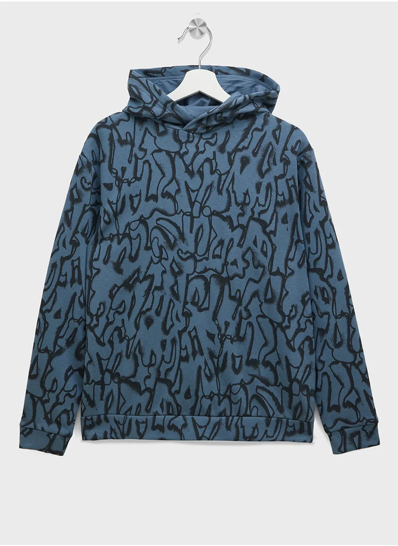 H&M Printed Hoodie