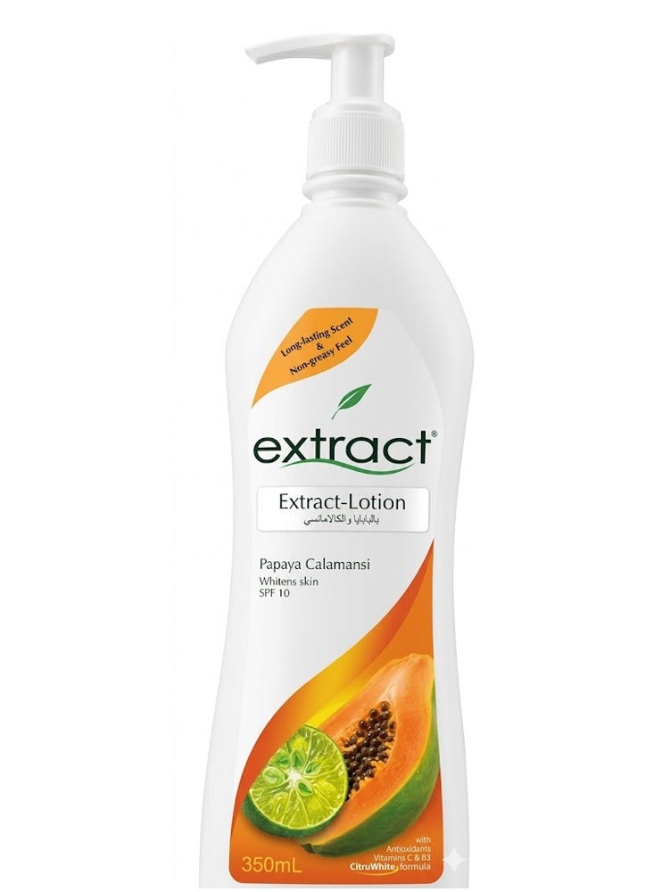 Whitening Lotion – Papaya Calamansi with SPF 10 & 24H Moisturization,350ML