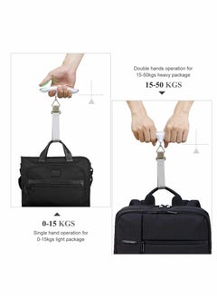 Generic Suitcase Luggage Portable Digital Electronic Scale 110 Pound/ 50kg with Backlit and Tare Function Light Weigh for Travel  - Image 2