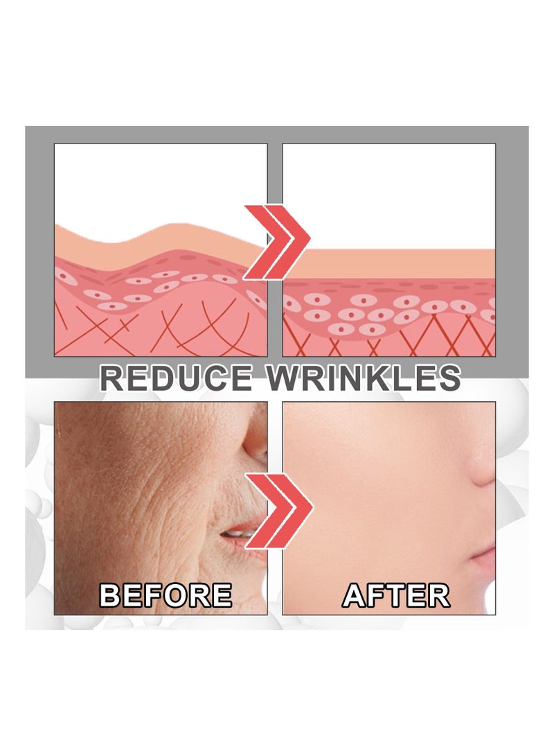 EELHOE Collagen Boost Anti-Aging Serum, Voletas Collagen Boost Anti Aging Serum, Collagen Anti-Wrinkle Cream Women, Collagen Booster for Face with Hyaluronic Acid(1pcs) - Image 5