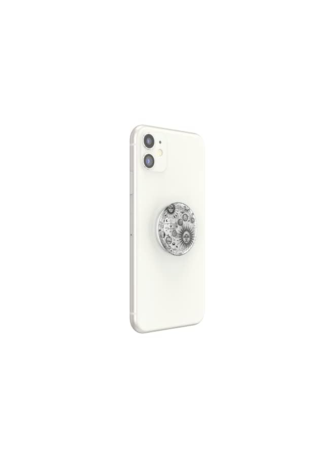 POPSOCKETS PopGrip Plant - Expanding Stand and Grip Made with Plant Based Materials with a Swappable Top for Smartphones and Tablets - Translucent Cosmic Sun - Image 5