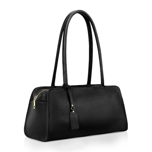 Kattee Leather Purses and Handbags for Women Medium Top-handle Tote Bag Satchel Shoulder Bags - Image 1