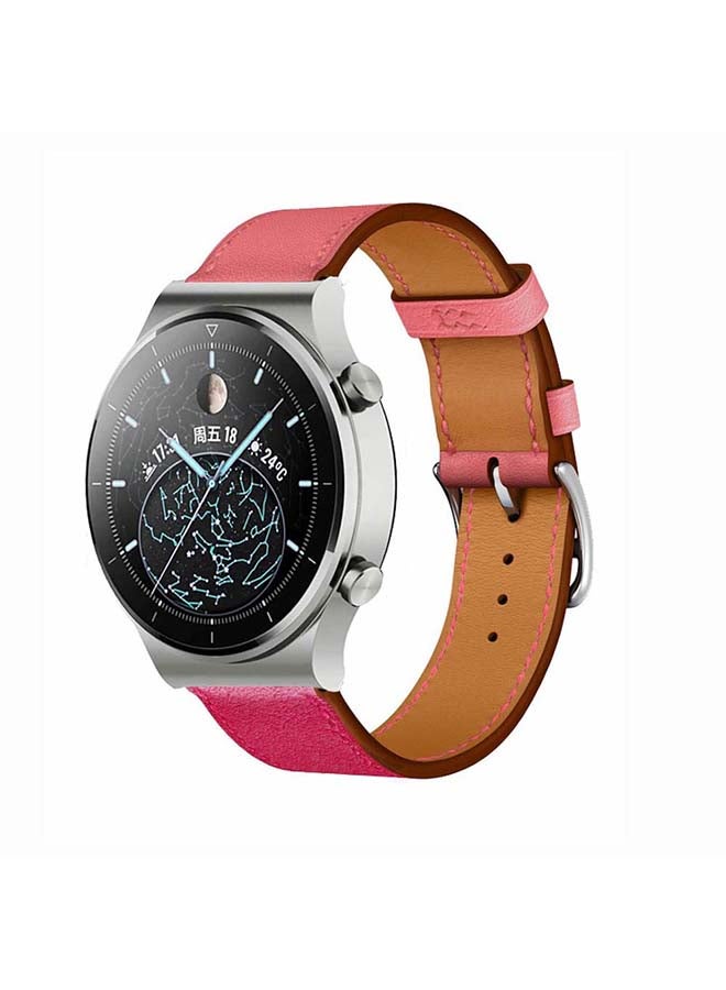 Perfii Replacement Band For Huawei Watch GT2 Pro Pink Rose - Image 2