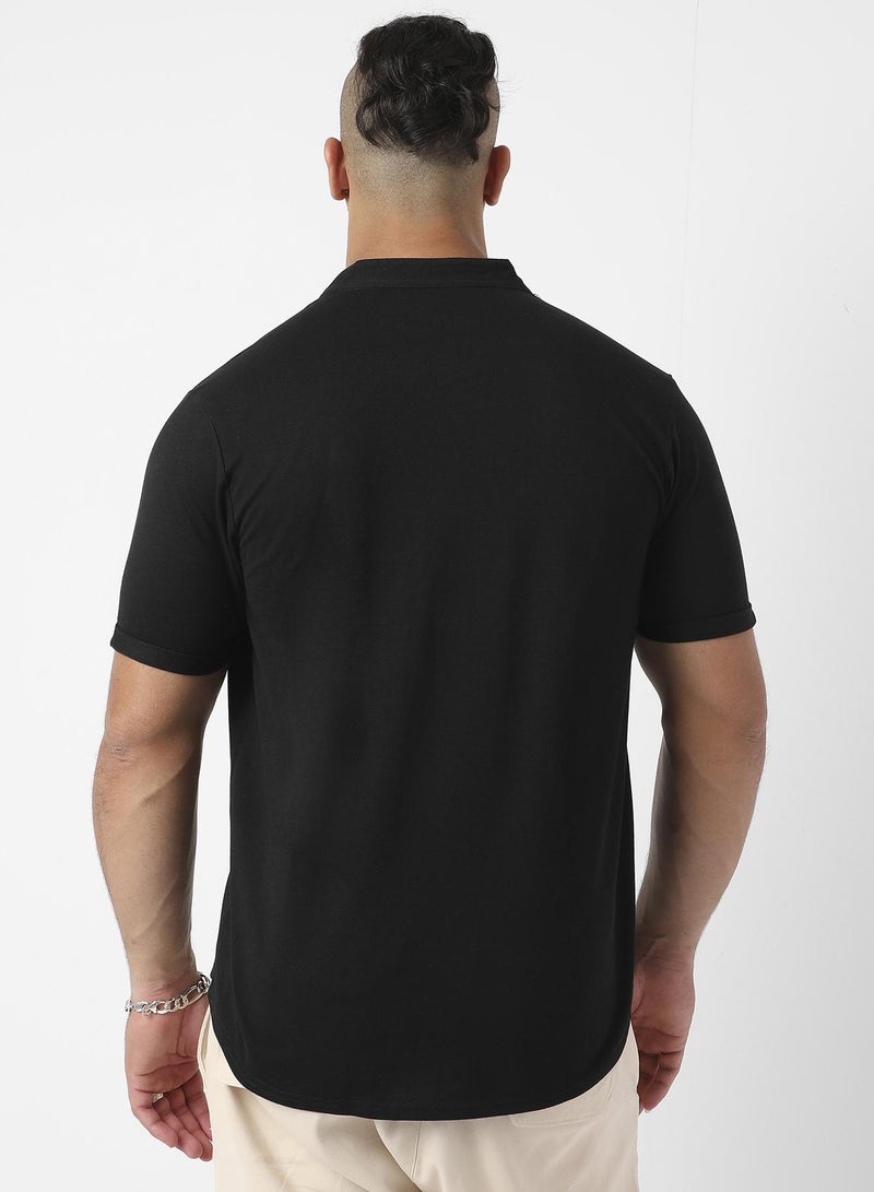 Instafab Plus Basic Button-Up Shirt - Image 2