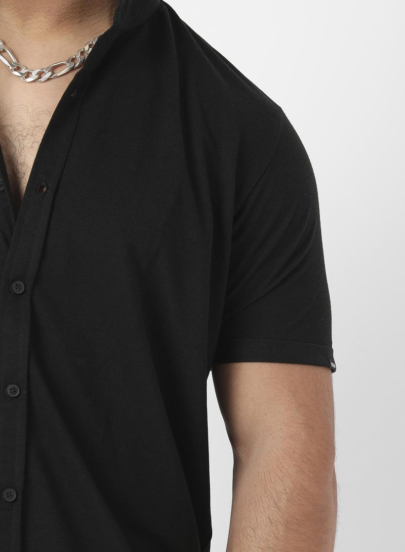 Instafab Plus Basic Button-Up Shirt - Image 5