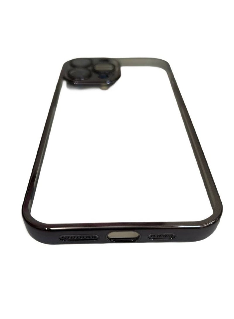 TOTU Soft Jane Series Hardcover Edition iPhone Case Dark Grey Edge - Image 1